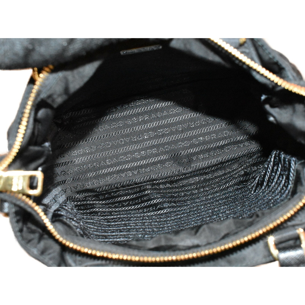 PRADA Bag Black Handbag Shoulder Classic - Picture 6 of 7
